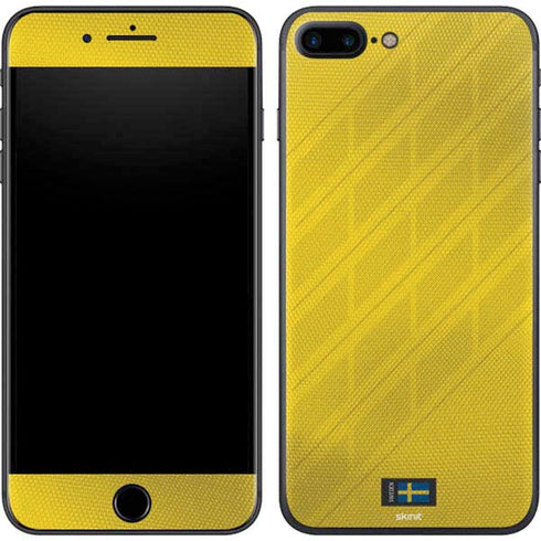 Sweden Soccer Flag iPhone 8 Plus Skin